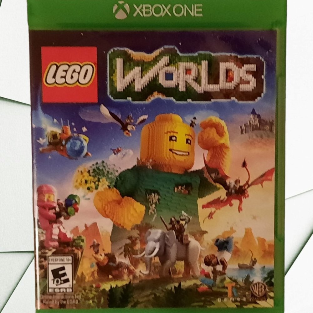 XBOX ONE - LEGO WORLDS Video Game Warner Brothers (Ages 10+)